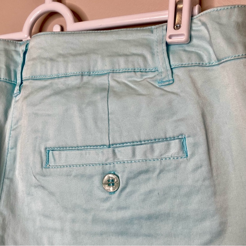 Lulu B Colorful Comfy Women's Light Blue Pants, Size 10 - Picture 6 of 8